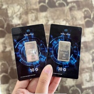 Baby Silver 10 grams Fine silver Bar Pure Original Silver Silver Bar 999