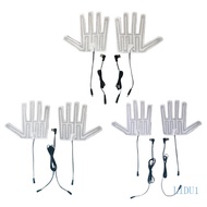 LIDU1 Energy saving Hand shaped Heating Film 5V USB Gloves Heating Pad for Long hour