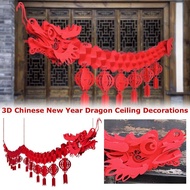 Chinese Dragon Paper Dragon New Year Spring Festival Holiday Dragon 3d Latte Decoration Art B4c8