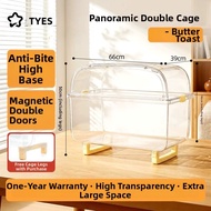 TIYES | Panoramic Luxury Ferret Cage For Clear View Setup