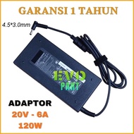 Chicony 20V 6A Charger Adapter for MSI GF63 Thin 10sc 11sc 120W - NEW