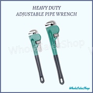 [36"-48"] HEAVY DUTY AMERICAN STYLE ADJUSTABLE PIPE WRENCH PLUMBER SPANNER SPANAR PAIP BOLEH LARAS
