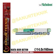 MATA Nicholson Concrete Drill Bit 14x160mm / 14x160 mm / 14 x 160mm / 14 x 160