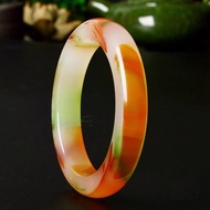 Multicolor Jade Bangle Bracelet For Women