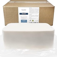 25 LB - White Melt and Pour Soap Base Bulk by Velona | SLS/SLES Free | Natural Bars for The Best Result for Soap-Making