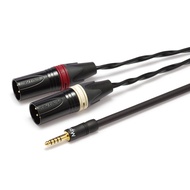▶■ Mogami 2534 HIFI Balance 4.4มม. ถึง2 XLR ตัวผู้3ขาสายออดิโอ | ปลั๊กสีทอง Neutrik | สำหรับ Mp3 Pha