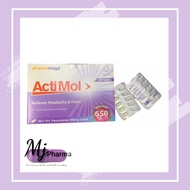 Actimol (Paracetamol) 650mg 10s per strip