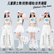 Kids Dance Outfit Hip Hop Shirt Hiphop Costume Kids Crop Top Girl Jazz Dance Costume Kids Catwalk Pe