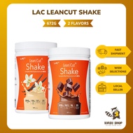 LAC LeanCut Shake 672g – Protein & Fiber Meal Replacement Shake for Weight Management Support