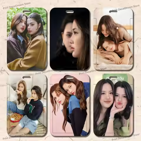 FreenBecky Freen Becky Card Holder Lanyard Camera Neck Strap Credit Card Case ID Badge Holders Crede