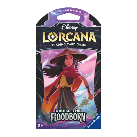 Disney Lorcana: Set 02- Rise of the Floodborn Sleeved Booster Pack