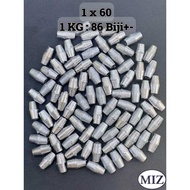 Beli 1 = 1 KG Batu Ladung Timah Timah Laut Timah Keping Timah Ladung Timah Baru Timah Pukat Ikan Lea