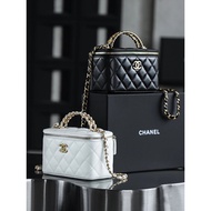 Chanel 22s Hollow Box Cosmetic Bag Chanel Lipstick Bag Chanel Caviar Bag Chain Bag Small Bag Chanel 