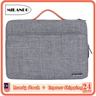 MILANDO 15"-15.6" Laptop Sleeve Case Laptop Inner Bag Computer Portable Inner Bag Carrying Case Beg