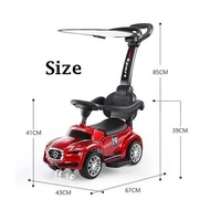 Kids ride on car 3 in 1 ride-ons children Mercedes benz