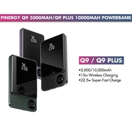 Pinergy Q9 PD20W 5000mAh / Q9Plus 10000mAh Fast Charging Wireless Charge Powerbank