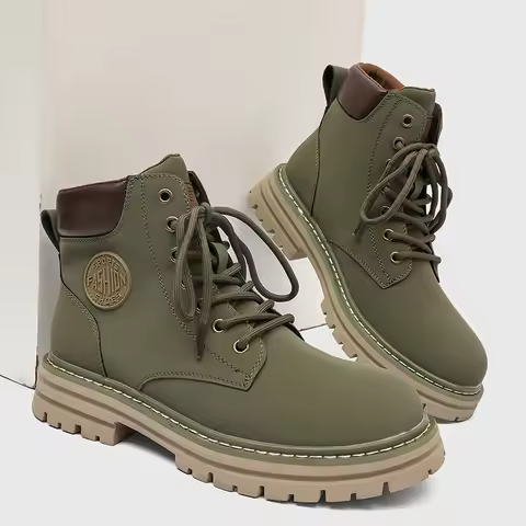 Luxury Yellow Boots Genuine Leather Chelsea Ankle Boots Shoes for Men With Free Shipping Autumn Men 