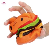 Jumbo Squishy Toys For Children Slow Rising Scented Luky Cat Hamburger Squishy Gift Kawaii Squishies