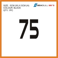 New Holland LB75.B Backhoe Loader Decal Kit Sticker / Pelekat / Crane Body Sticker