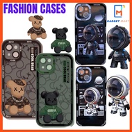 XIAOMI 12S ULTRA 12T PRO 12 PRO 11 LITE Casing Fashion Astronaut Bear Shockproof Silicone Soft case
