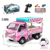 new 1:16 Remote Controlled RC CAR Small Cargo Truck Floating Van Small Truck Micro Truck Pickup LED 