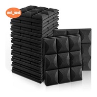 12 PCS Acoustic Foam Panels Soundproof Foam Wall Panels Studio Sound Proof Foam Panels Soundproofing