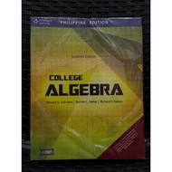 COLLEGE ALGEBRA 7TH EDITION