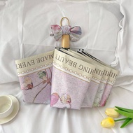 MUSHIQI [จัดส่งฟรี]ร่ม ร่มกันแดดและฝน ร่มกันฝน ร่มพกพาขนาดเล็ก กันน้ำกันแดด ร่มน้ำหนักเบา ร่มพับ - ห