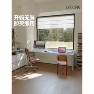 Decoration Furniture Double Desk Living Room Dopamine Solid Wood Long Strip Minimalist Writing Large