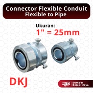 Anaconda Flexible to Pipe Connector DKJ | 1" 1 inch 1 dim 25mm