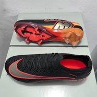 Air Zoom Mercurial Vapor 16 XVI Elite FG Soccer Shoes “Black-Orange” 36--45 CR7 Anti-slip and Wear-r