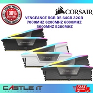 Corsair Vengeance RGB DDR5 Desktop RAM 16GB 32GB 64GB 96GB 128GB 5200 5600MHz 6000MHz 7200MHz Memori