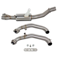 For Aprilia RS457 RS 457 2024-2025 Motorcycle Exhaust System Modified Manifold Escape Racing Stainle