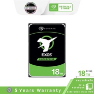 Seagate 18TB Exos X18 Enterprise HDD 3.5" SATA 3.0 (6GB/S) 256MB 7200RPM (ST18000NM000J)