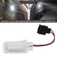 BEAUTYSTARTING Car Trunk LED Luggage Compartment Lamps Trunk Boot Light For Skoda Octavia Fabia Supe