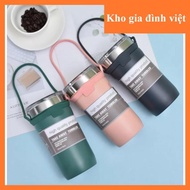 Tumi 710ml thermos cup with handle, high quality 304 stainless steel thermos bottle