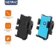 NETPAC Dudukan HP di Motor Pegangan HP di Motor Holder Sepeda Moto/Kendaraan listrik/Stand Sepeda Universal