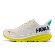 Hoka One One Men Clifton 9 Eggnog Passion Fruit 1127895-EPFR รองเท้าวิ่งผู้ชาย รองเท้าวิ่งผู้หญิง