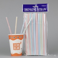 Food Grade Elbow Coke Beverage Plastic In Stock Transparent Straw Factory White Soy Milk Colorful pp