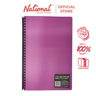 Axis Clearbook Refillable AX-CB001FC Long Magenta 20sheets Plain - Files & Folders