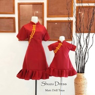 Shuzu DRESS / CHINESE NEW YEAR DRESS / IMPLEKIAN DRESS / CHINESE GIRLS' CLOTHES / CHINESE FAMILY SET