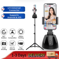 Auto Tracking Phone Holder Auto AI Camera Stand Smart Shooting Tripod 360 Rotation Phone Gimbal Self