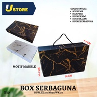 Cake Box Packaging Box/ Gift Box/ Hampers/ Clothes Packing/ Hijab/ Size 36x20.5x6.5 B10/