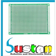 PCB Dot Matrix Double Layer Through Hole 6x8cm FR4 Protoboard
