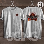 First In Last Out FireFighter T-Shirt FireFighter Logo Wings Free Your Name Distro Shirt