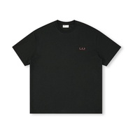 เสื้อยืดคู่รักคอตตอนยาวแขนสั้นทรงหลวม FPA Cool Sensation Ice Skin ทรงหลวม ทรงหลวม แขนสั้น คอกลม สีดำ