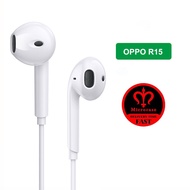 Oppo R15 in-ear headphones with smart control panel And built-in microphone Use with a 3.5 mm jack, OPPO R15R11R9 series.