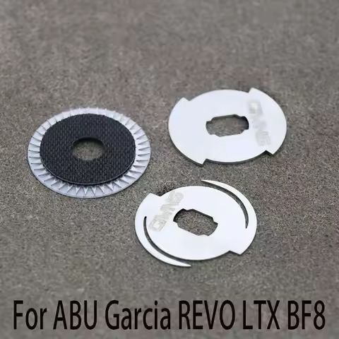 Baitcast Reel for Abu Garcia REVO LTX BF8, Drag Clicker, Water Drop Wheel, Modified Unloading Force,