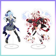 L67 Hololive Vtuber Figure Anime Model Toys Plate Holder Gawr Gura Mori Usada Fubuki Suisei Home Dec