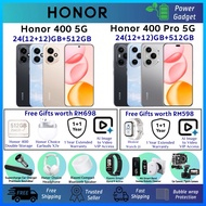 HONOR 400 5G / HONOR 400 Pro 5G 24(12+12)GB RAM 512GB Snapdragon 8 Gen 3 |200MP AI Camera | IP69 | 6